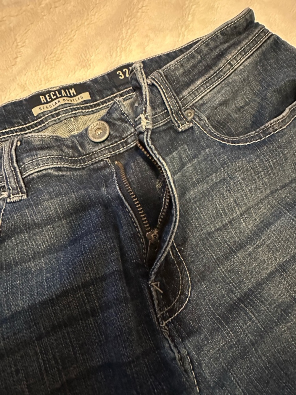 Reclaim men’s regular bootleg 32x34 - Picture 4 of 10